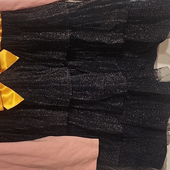 Hanna Andersson Hirls pink tulle layered dress size 8 US - Picture 2 of 4